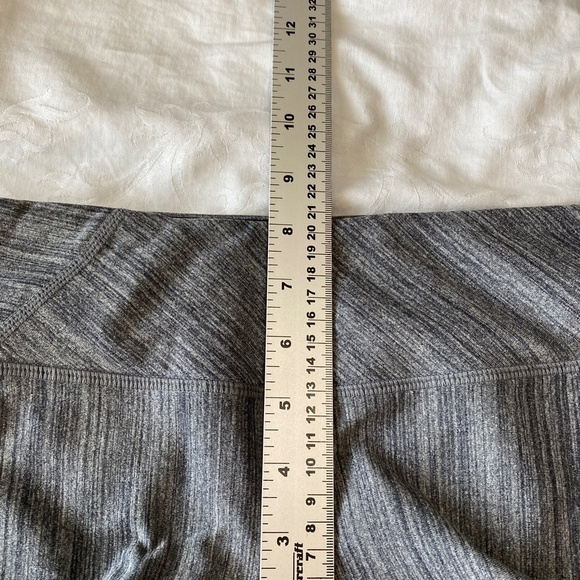 Tuff Athletics Women's Gray Streaked Athletic Yoga Pant‎ Leggings Size Small - Picture 11 of 14